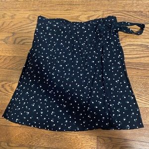 brandy melville floral skirt